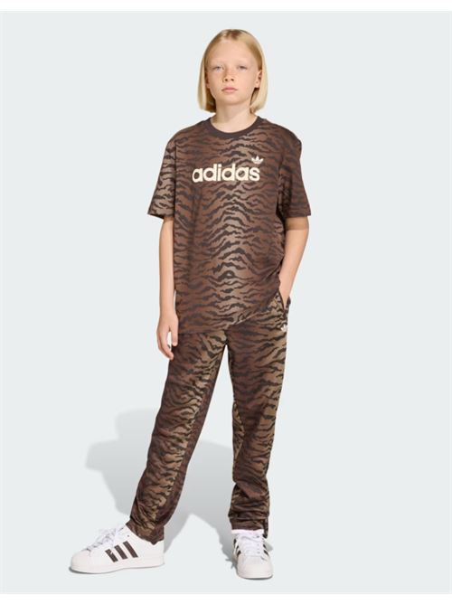 loose tee aop ADIDAS ORIGINAL | KD3212NBROWN